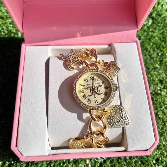 Juicy Couture Accessories - LIMITED EDITION Juicy couture gold time charm watch